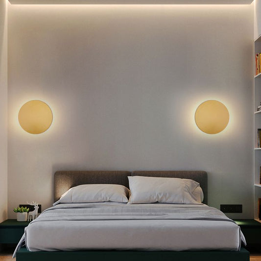Metal Round LED Wall Light