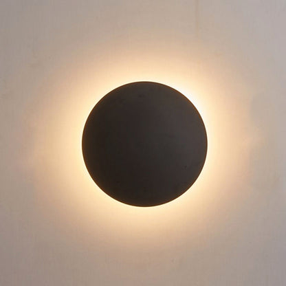 Metal Round LED Wall Light