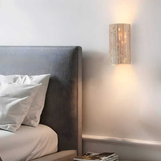 Natural Stone LED Wall Sconce Light