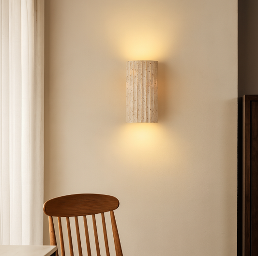 Natural Stone LED Wall Sconce Light