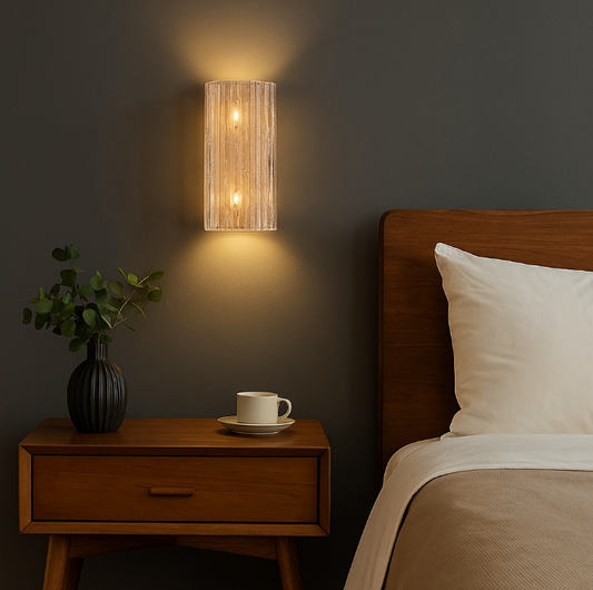 Natural Stone LED Wall Sconce Light